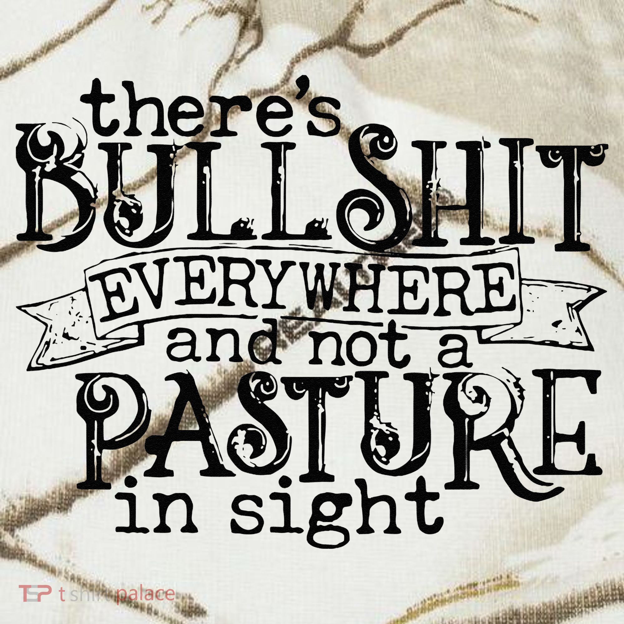 There’s Bullshit Everywhere And Not A Pasture In Sight Quote Kati Licensed 12" Camo Cuffed Beanie