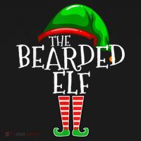 The Bearded Elf Family Matching Group Christmas Beard Mousepad thumb 1