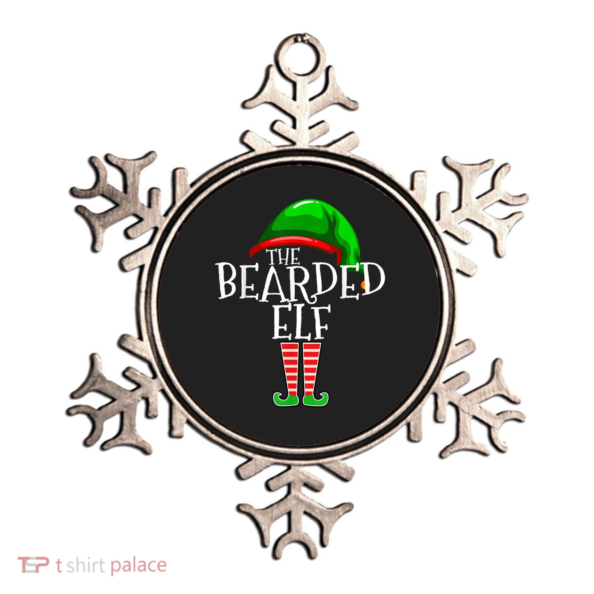 The Bearded Elf Family Matching Group Christmas Beard Ornament
