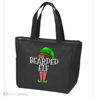 The Bearded Elf Family Matching Group Christmas Beard Tote Bag thumb 3