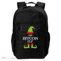 The Bitcoin Elf Funny Family Matching Christmas Backpack thumb 0