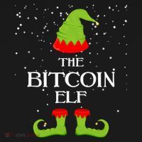 The Bitcoin Elf Funny Family Matching Christmas Tote Bag thumb 4