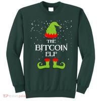 The Bitcoin Elf Funny Family Matching Christmas Sweatshirt thumb 0