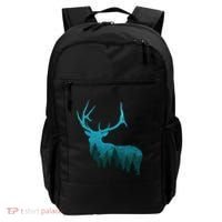 Topographical Bull Elk Deer Hunting Antlers Deer Hunters Gift Backpack thumb 0