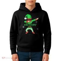 The Birthday Elf Kids Hoodie thumb 4