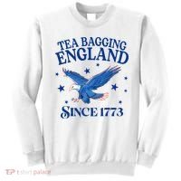 Tea Bagging England Since 1773 Patriotic Eagle Sweatshirt thumb 0