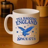 Tea Bagging England Since 1773 Patriotic Eagle Coffee Mug thumb 4