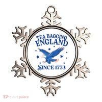 Tea Bagging England Since 1773 Patriotic Eagle Ornament thumb 0