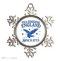 Tea Bagging England Since 1773 Patriotic Eagle Ornament thumb 0