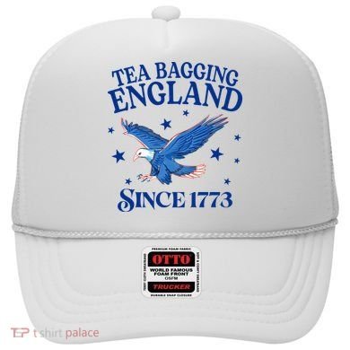 Tea Bagging England Since 1773 Patriotic Eagle Hat