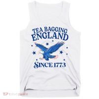 Tea Bagging England Since 1773 Patriotic Eagle Tank Top thumb 0