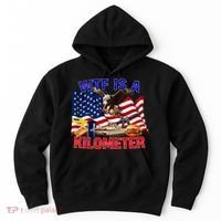 The Bald Eagle American Flag Wtf Is A Kilometer Hoodie thumb 0