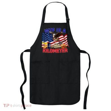 The Bald Eagle American Flag Wtf Is A Kilometer Apron