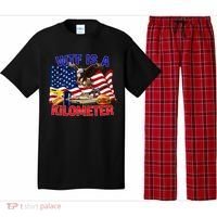 The Bald Eagle American Flag Wtf Is A Kilometer Pajama Set thumb 0