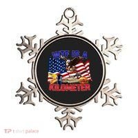 The Bald Eagle American Flag Wtf Is A Kilometer Ornament thumb 0