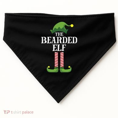 The Bearded ELF USA-Made Doggie Bandana