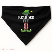 The Bearded ELF USA-Made Doggie Bandana thumb 0