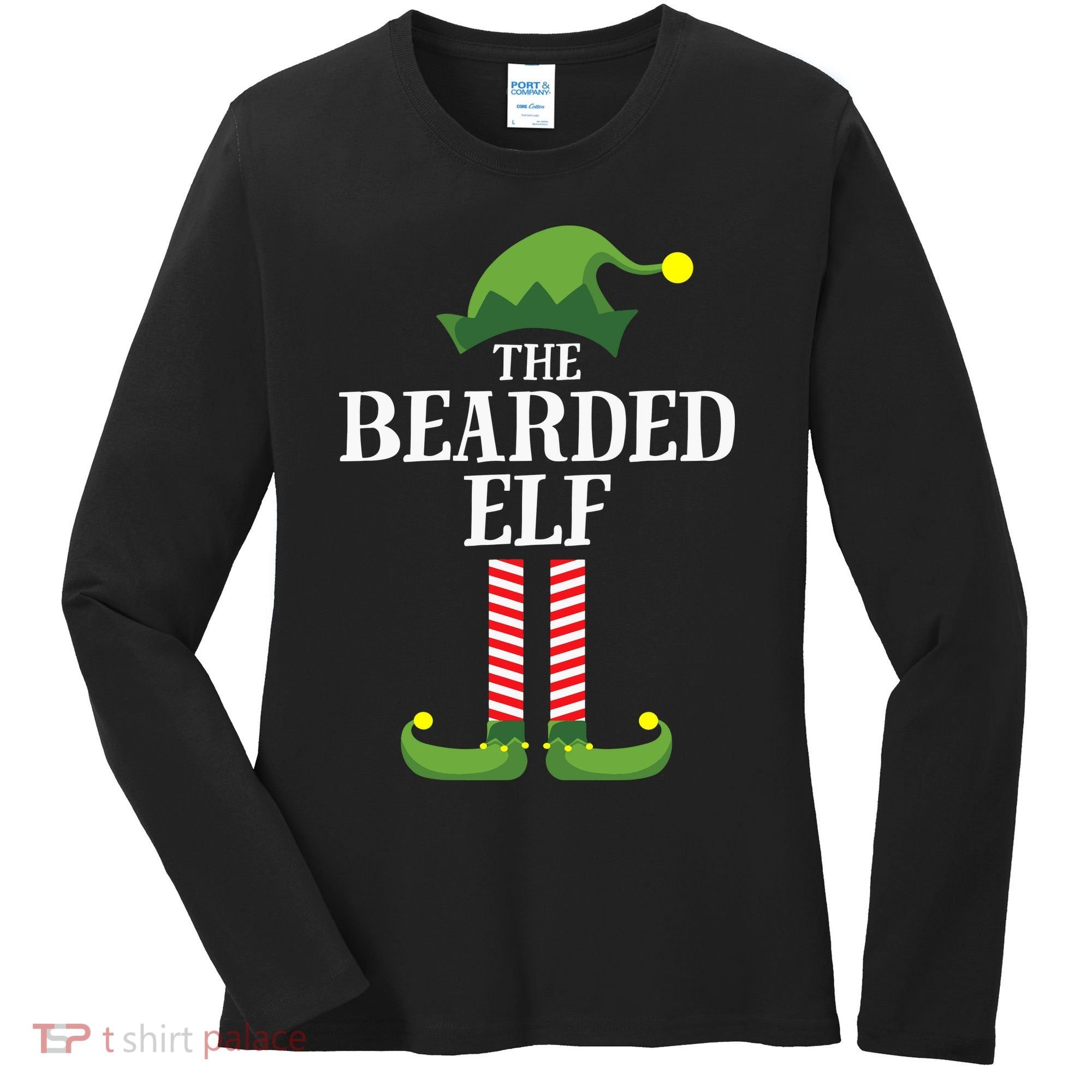 The Bearded ELF Women's Long Sleeve Shirt