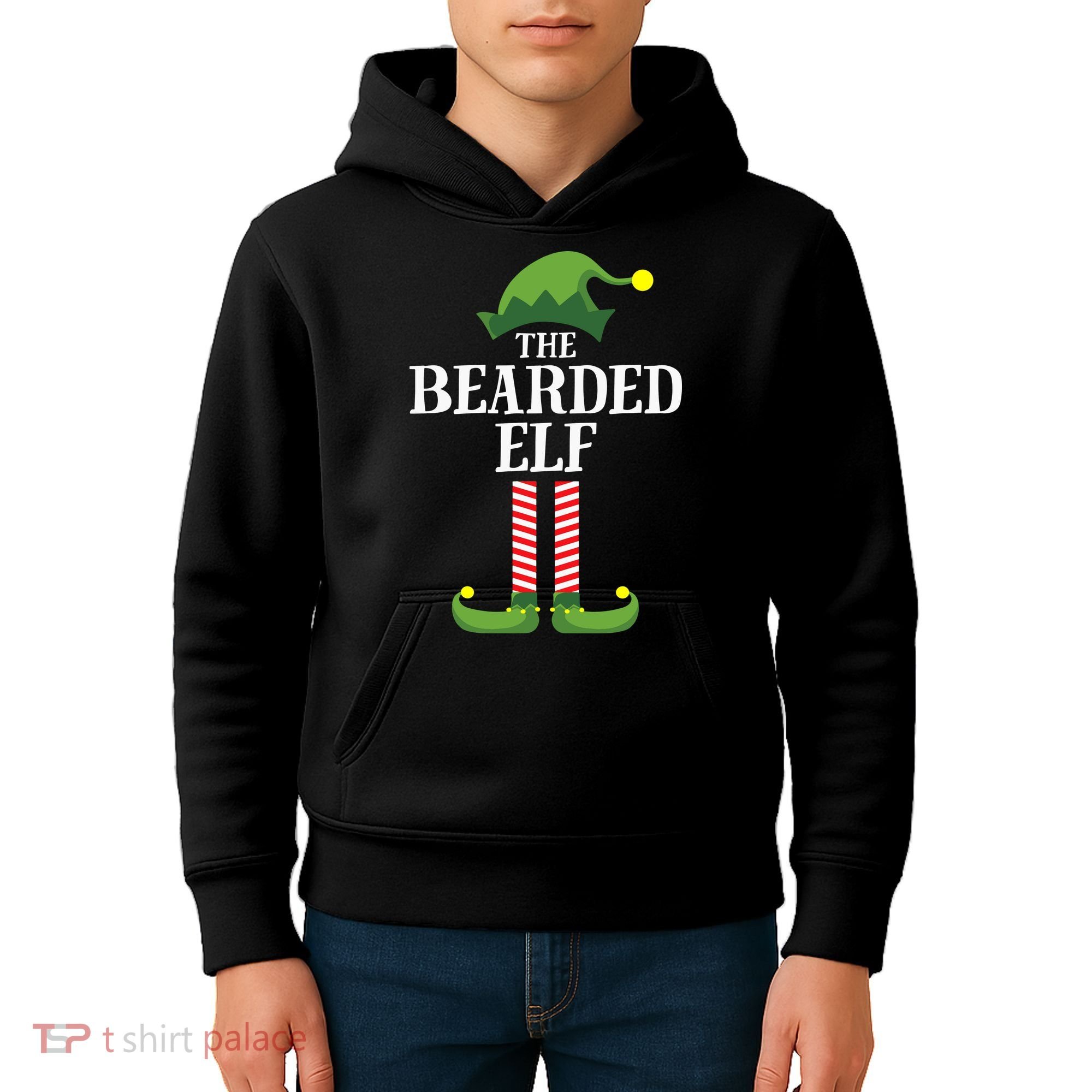 The Bearded ELF Kids Hoodie