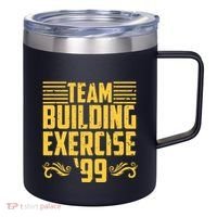 Team Building Exercise 99 12oz Stainless Steel Coffee Mug thumb 0