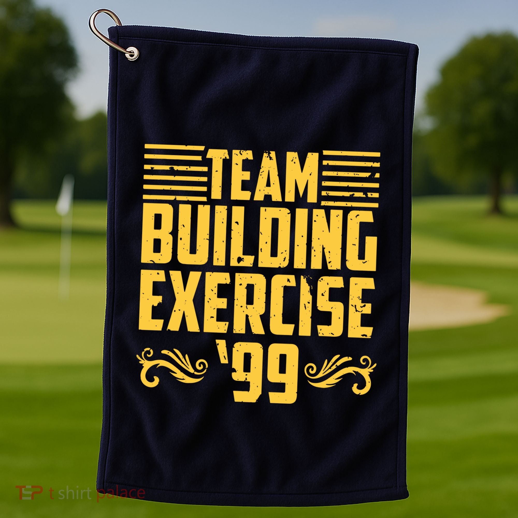 Team Building Exercise 99 Golf Towel