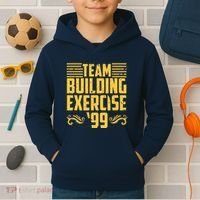 Team Building Exercise 99 Kids Hoodie thumb 2
