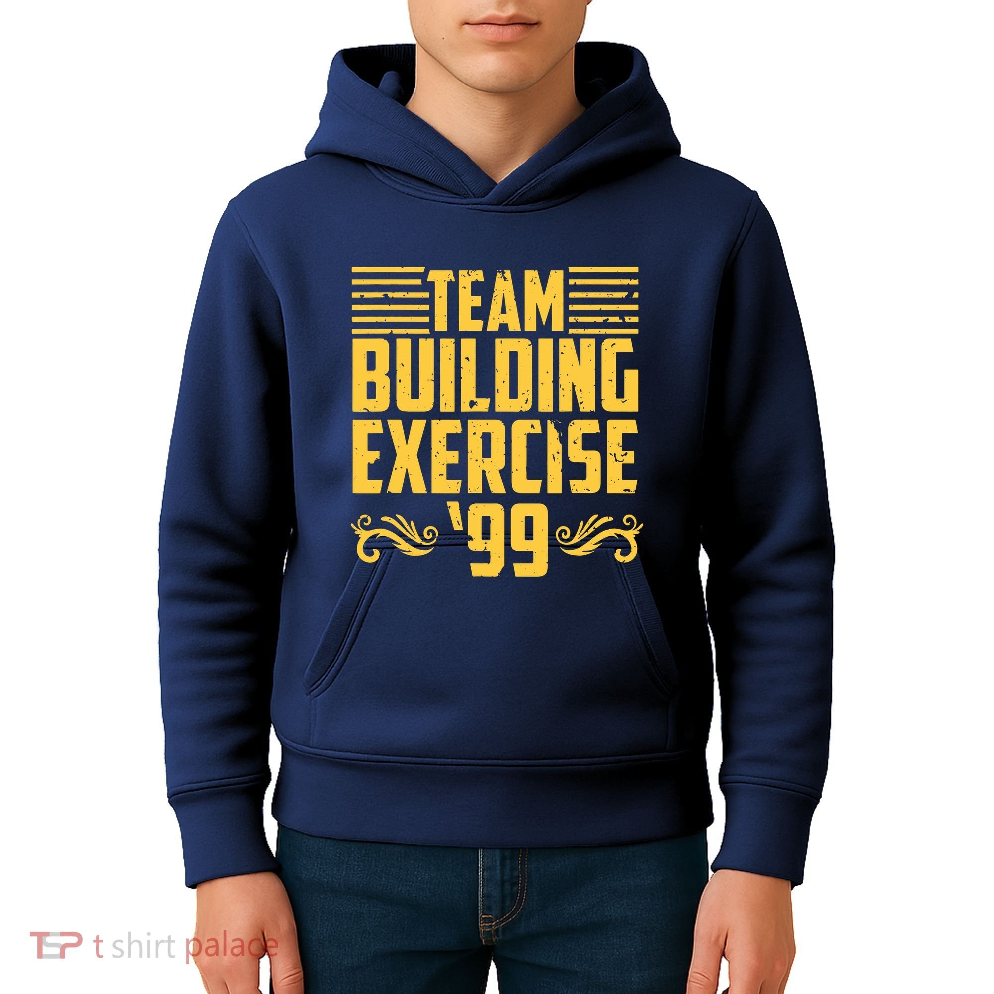 Team Building Exercise 99 Kids Hoodie