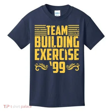 Team Building Exercise 99 Kids T-Shirt