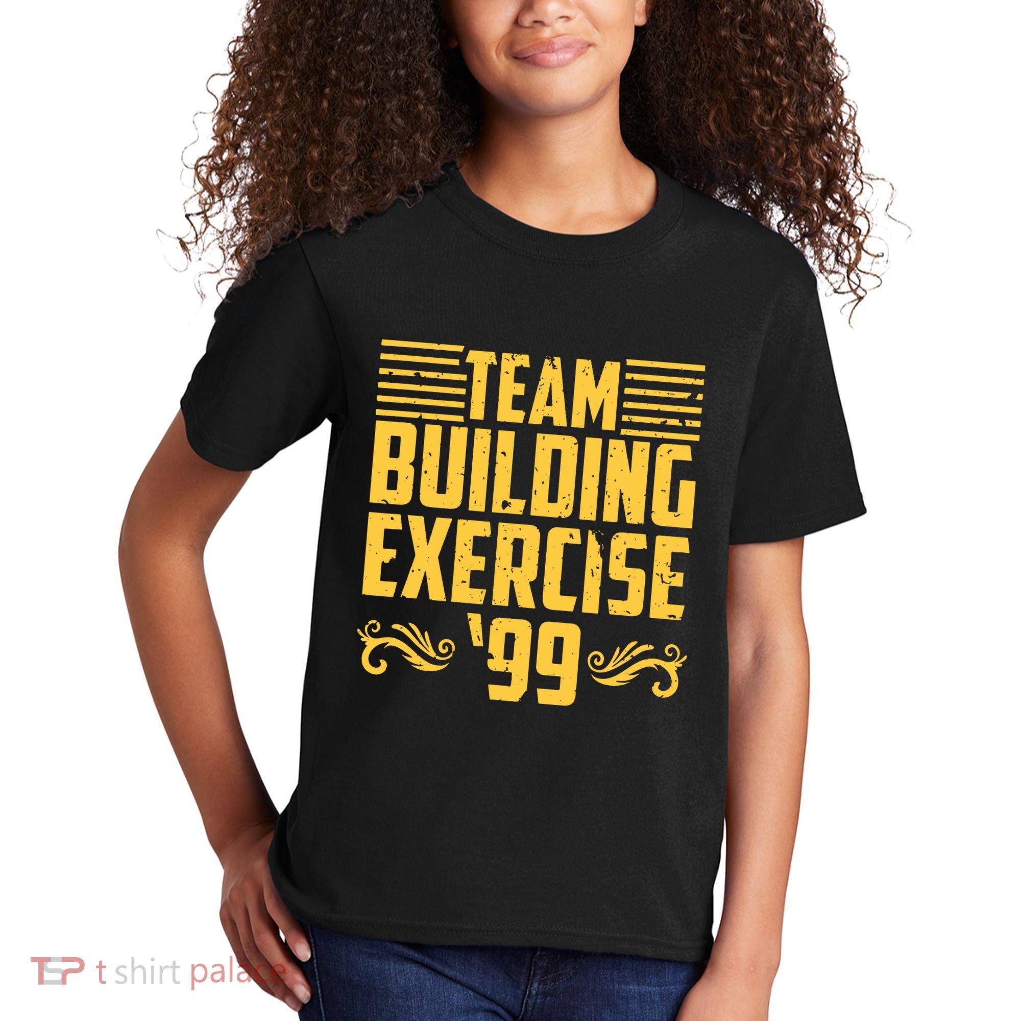 Team Building Exercise 99 Kids T-Shirt