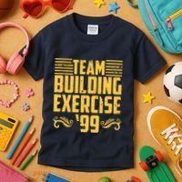 Team Building Exercise 99 Kids T-Shirt thumb 3