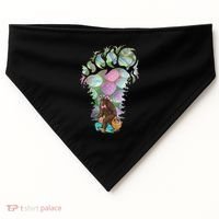 T Bigfoot Easter Costume USA-Made Doggie Bandana thumb 0