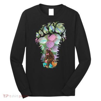 T Bigfoot Easter Costume Long Sleeve Shirt