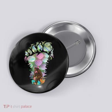 T Bigfoot Easter Costume Button