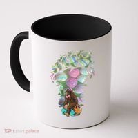 T Bigfoot Easter Costume Coffee Mug thumb 0