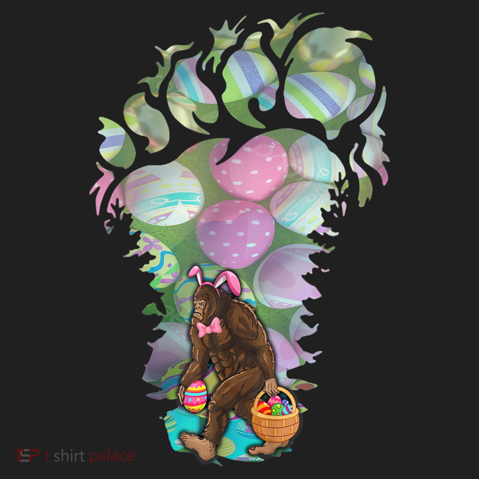 T Bigfoot Easter Costume Tumbler