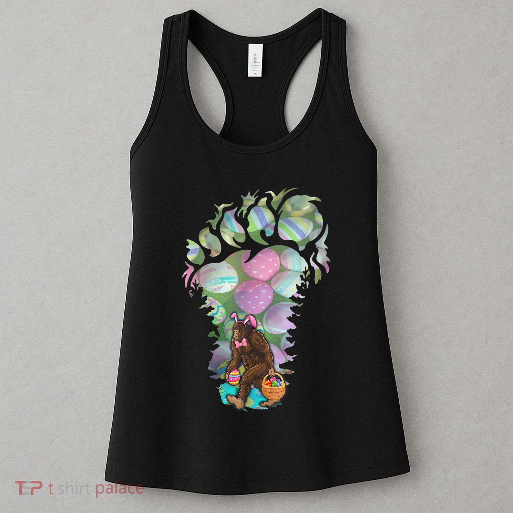 T Bigfoot Easter Costume Women's Tank Top