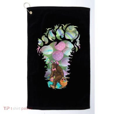 T Bigfoot Easter Costume Golf Towel