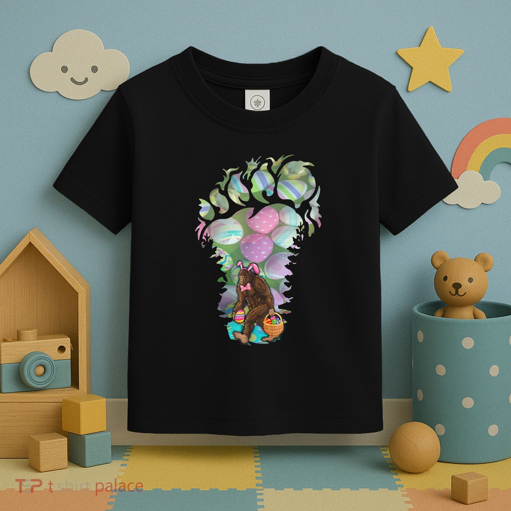 T Bigfoot Easter Costume Toddler T-Shirt