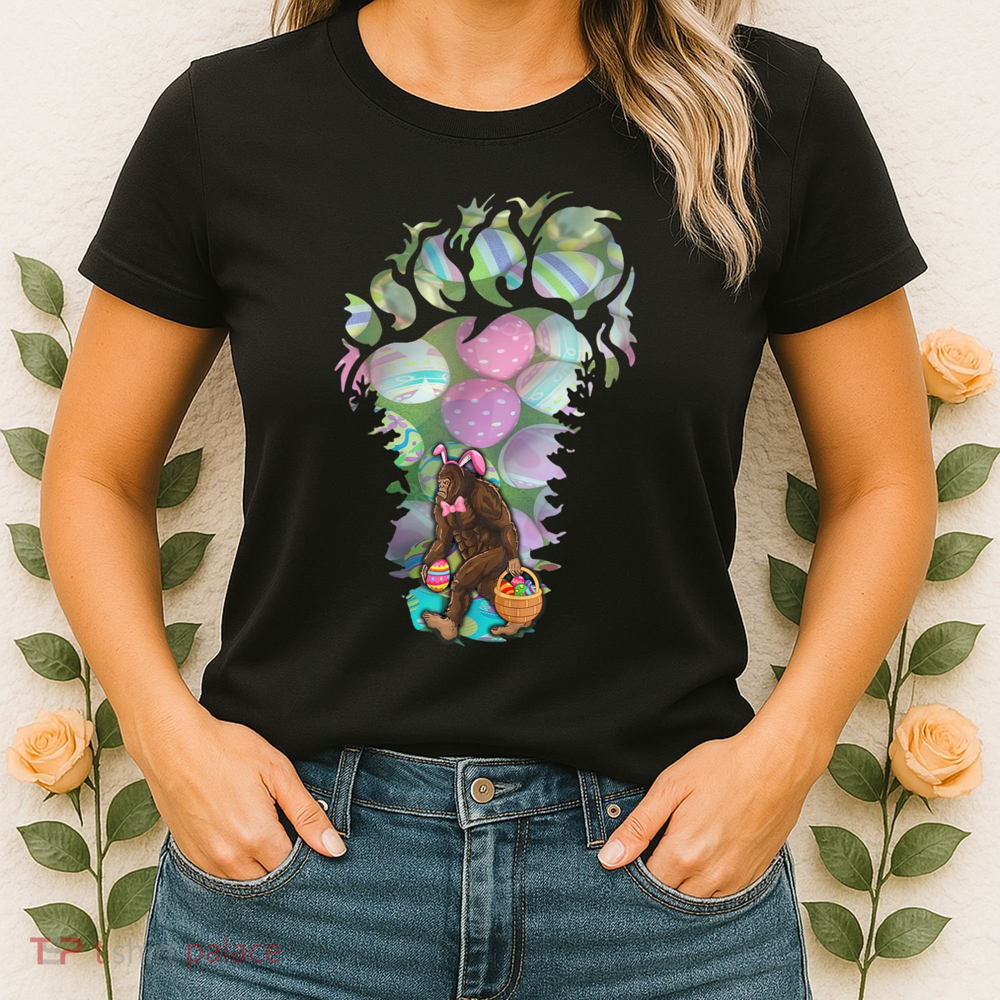 T Bigfoot Easter Costume Women's T-Shirt