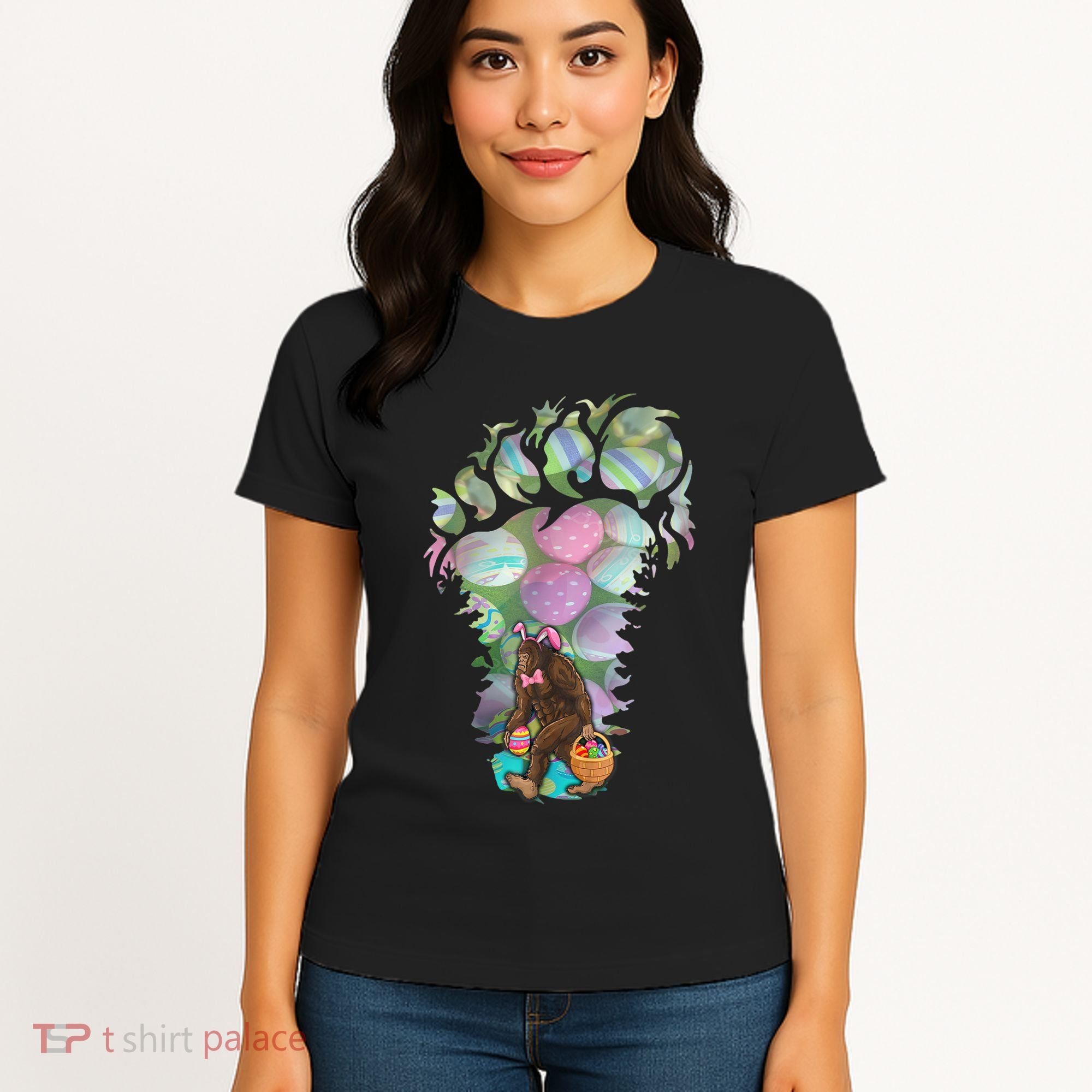 T Bigfoot Easter Costume Women's T-Shirt