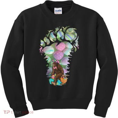 T Bigfoot Easter Costume Kids Sweatshirt