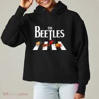 The Beetles Entomology Insect Bug Collector Entomologist Ladies Heavyweight Boxy Pullover Hoodie thumb 0