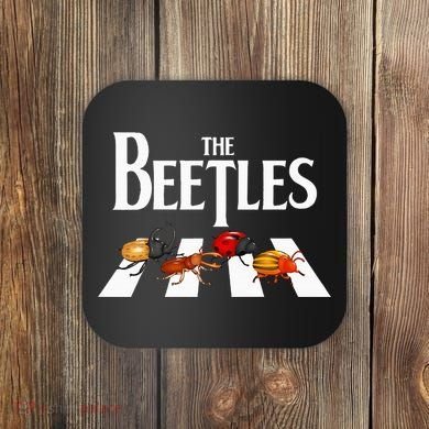 The Beetles Entomology Insect Bug Collector Entomologist Coaster