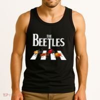 The Beetles Entomology Insect Bug Collector Entomologist Tank Top thumb 3