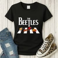The Beetles Entomology Insect Bug Collector Entomologist Women's T-Shirt thumb 3