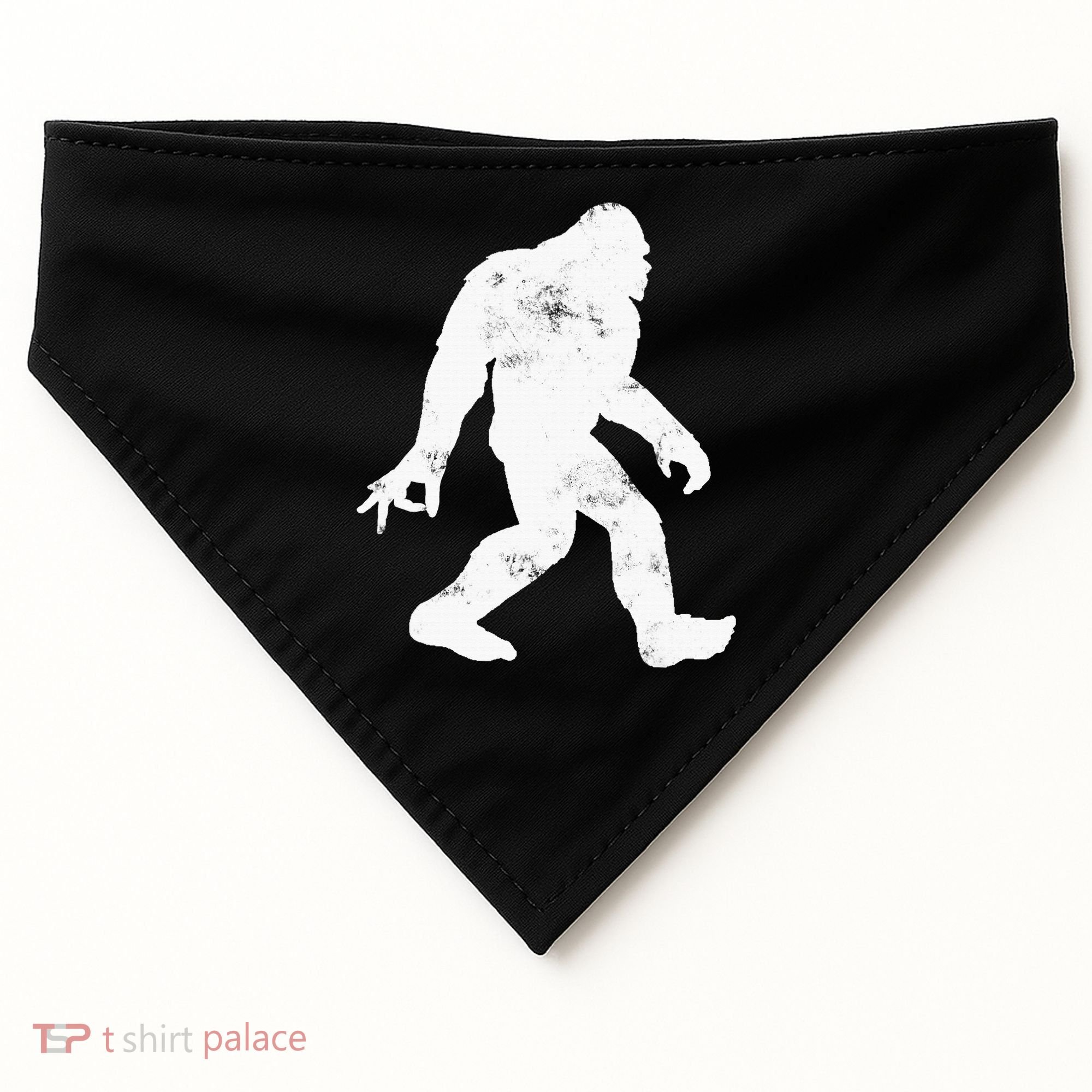 TSD845917 Big Foot Holiday USA-Made Doggie Bandana