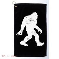 TSD845917 Big Foot Holiday Golf Towel thumb 0