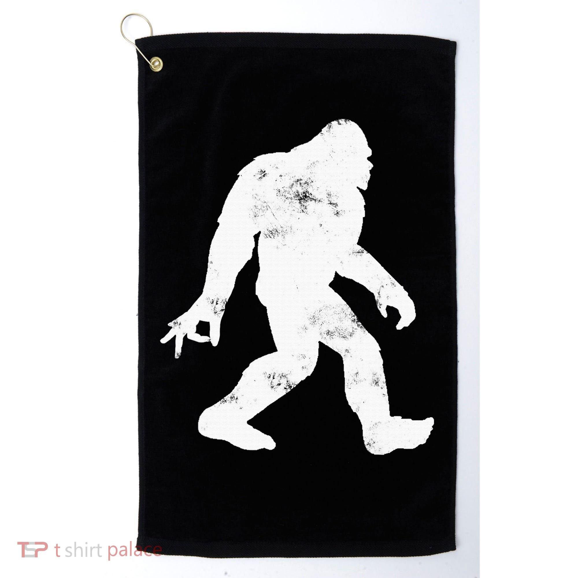TSD845917 Big Foot Holiday Golf Towel