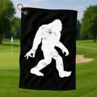 TSD845917 Big Foot Holiday Golf Towel thumb 1