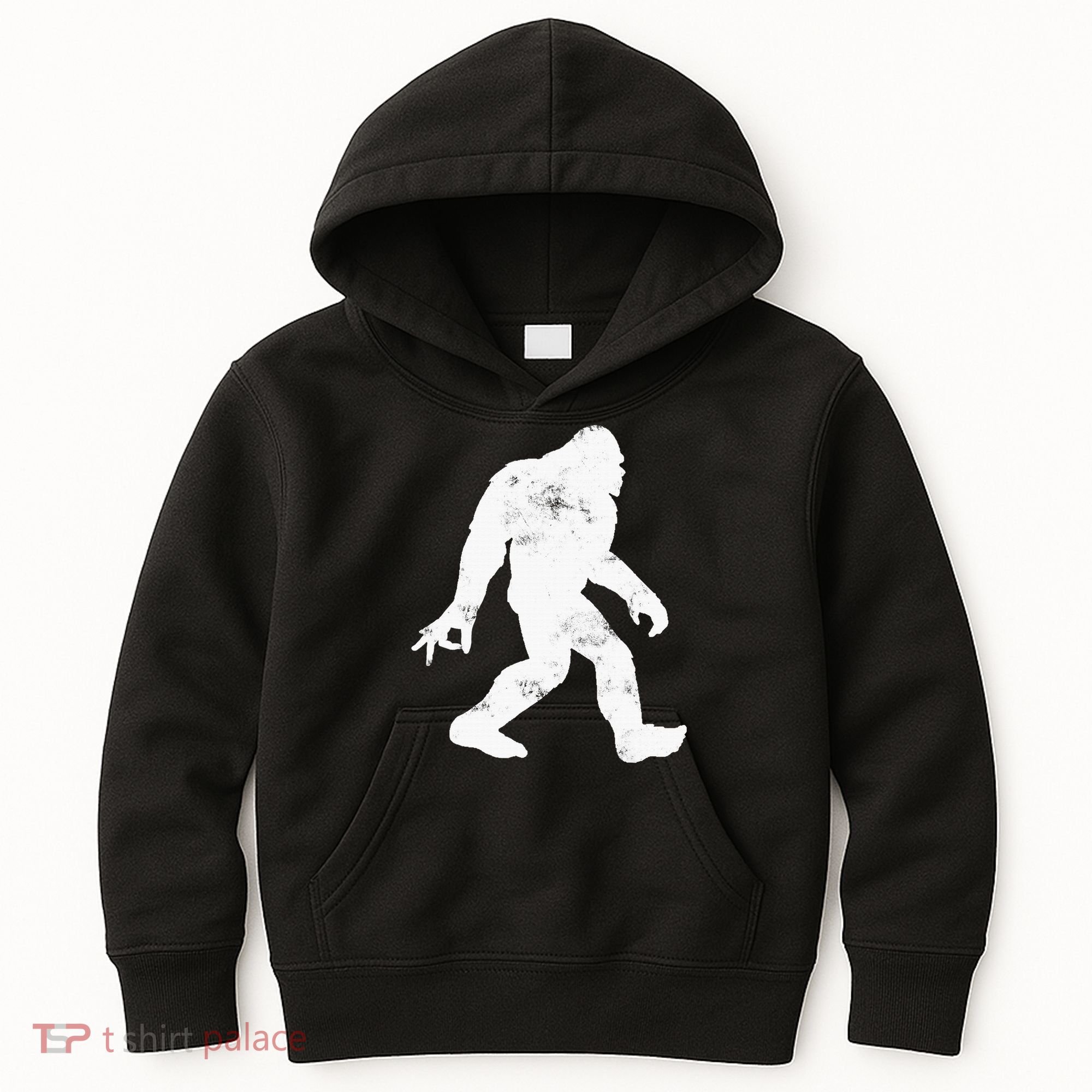 TSD845917 Big Foot Holiday Kids Hoodie